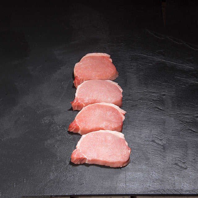 Loin pork chops (pack of four)