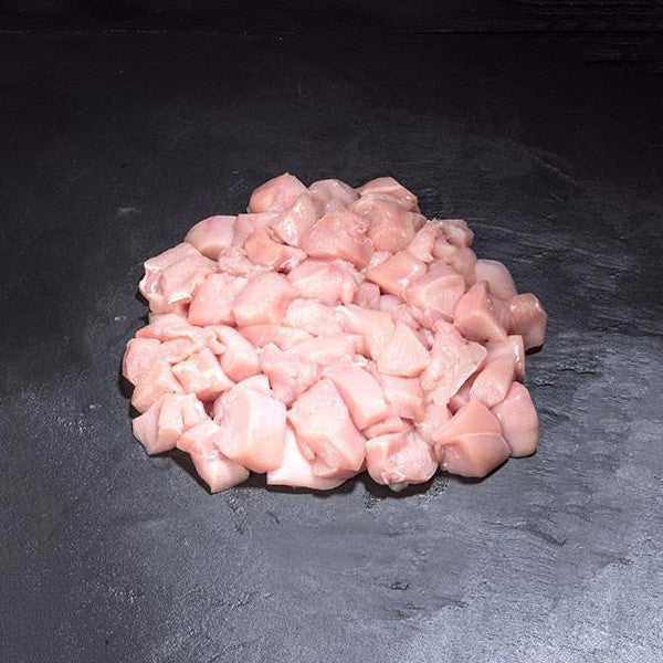 Diced chicken breast fillets bulk pack (2kg approx)
