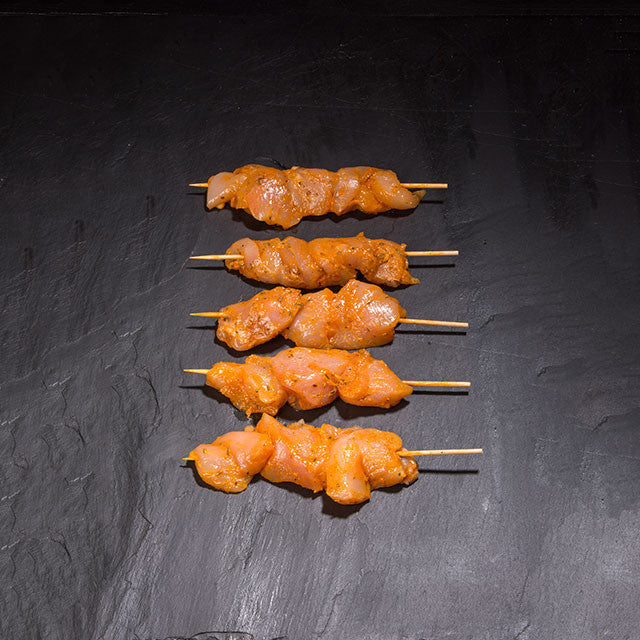 Greek style chicken kebabs (pack of five)