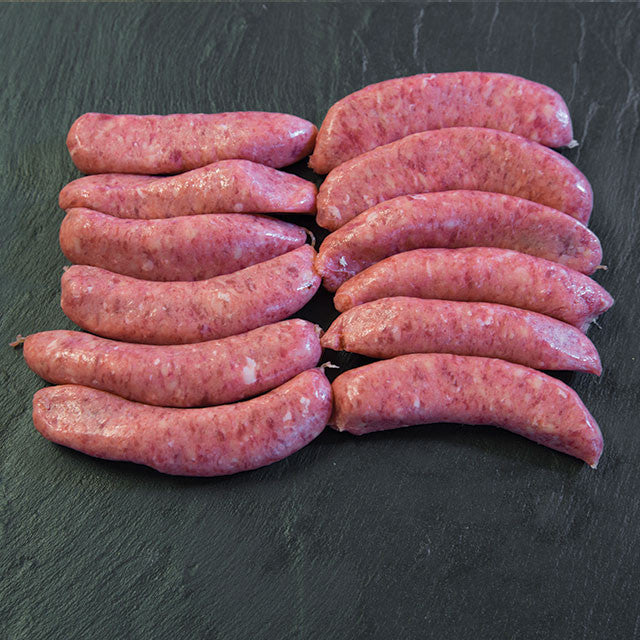 Beef sausages (454g)